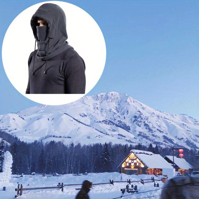 Winter Balaclava Hooded Scarf