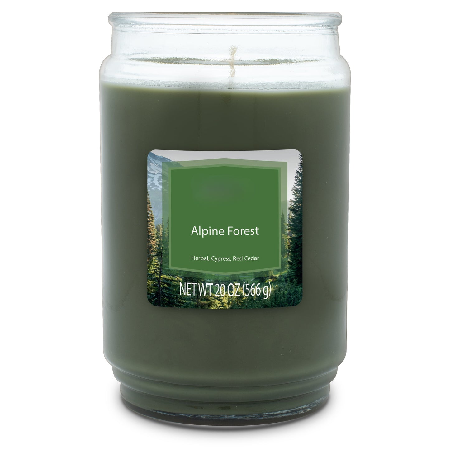 Soothing Alpine Forest Scented Candle, 20 oz