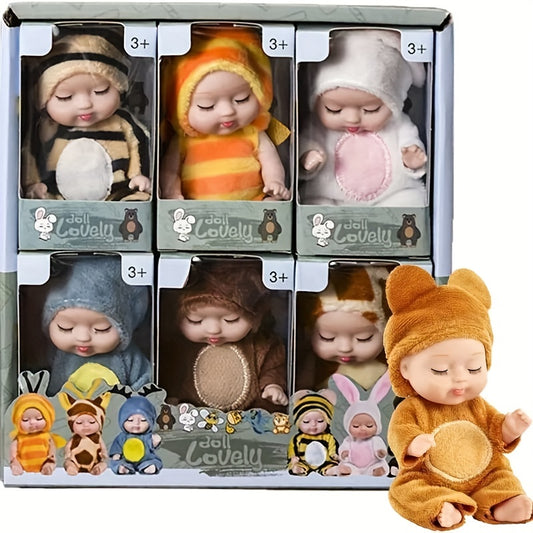 6-Piece Princess Doll Gift Box