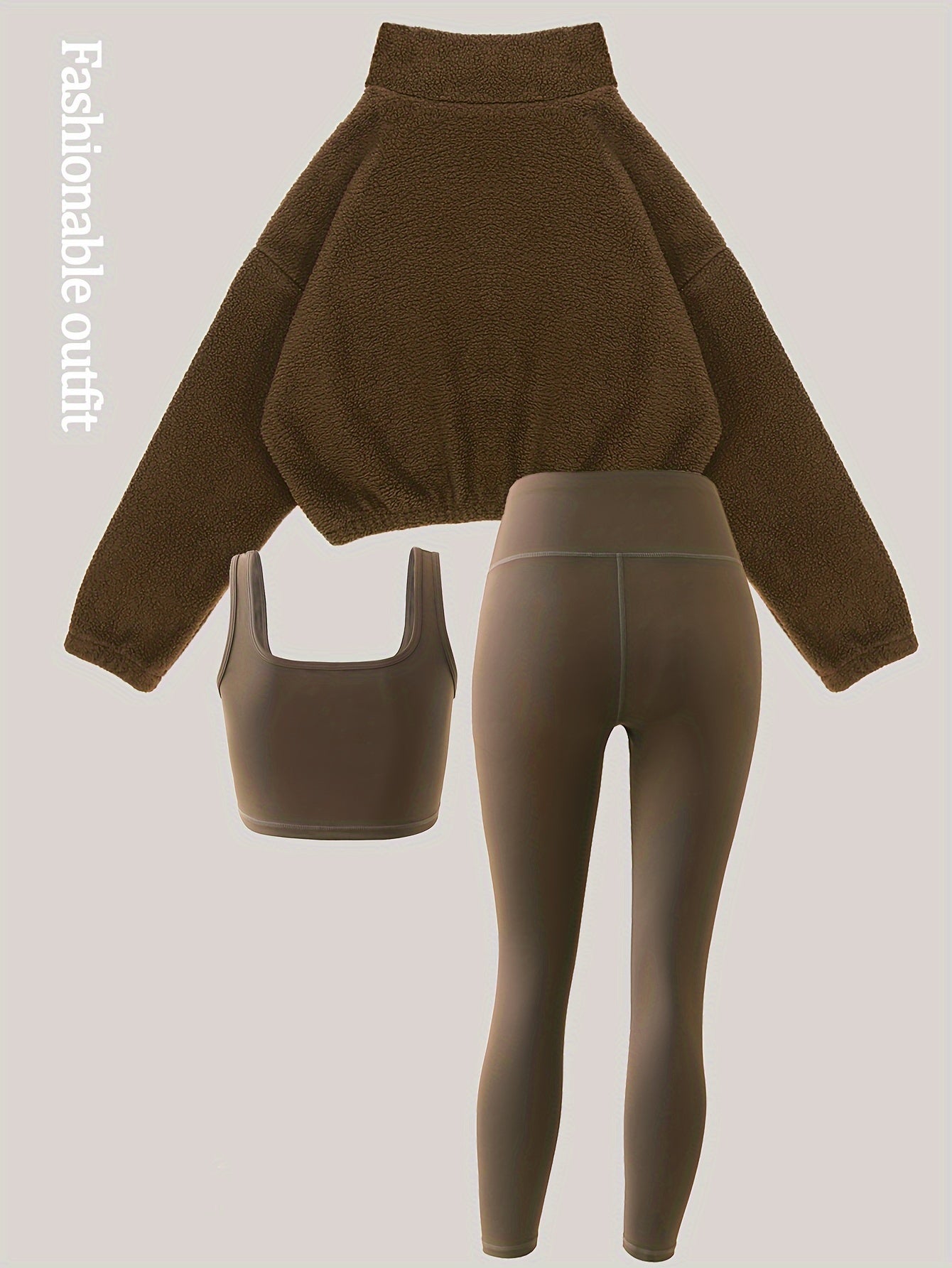 Soft Knit High-Waisted Set for Fall & Winter