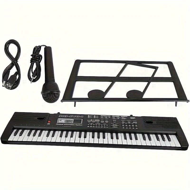 High-Quality Sound 61-Key Electronic Keyboard - Interactive Learning Piano