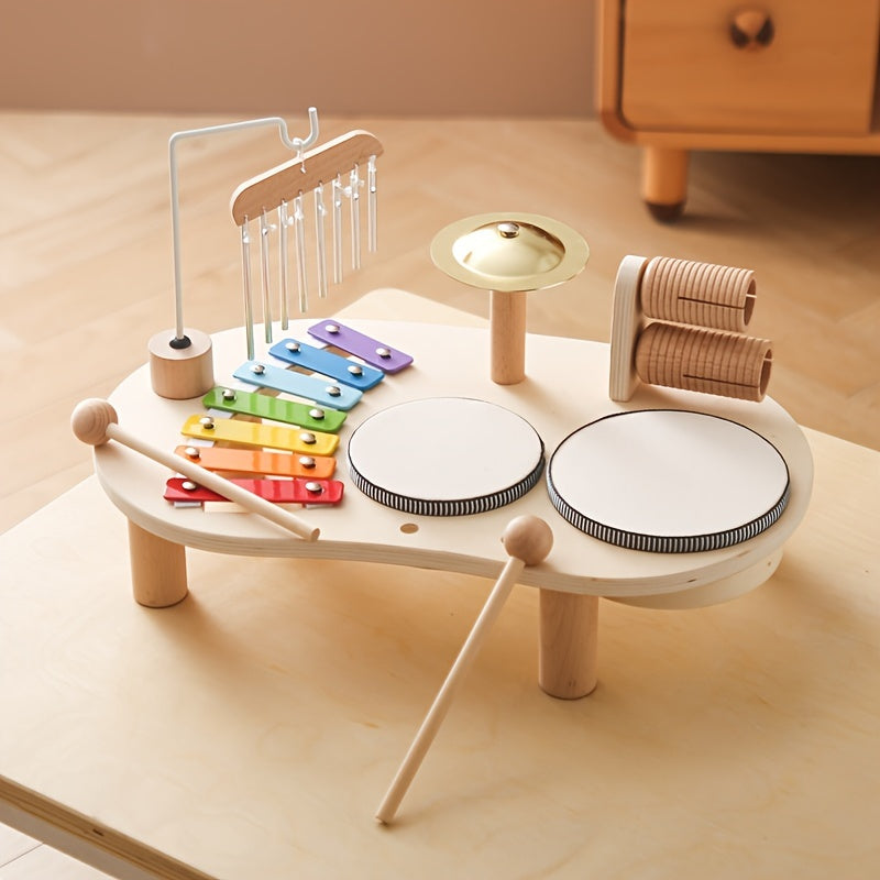 Early Learning Multifunctional Portable Percussion Playset