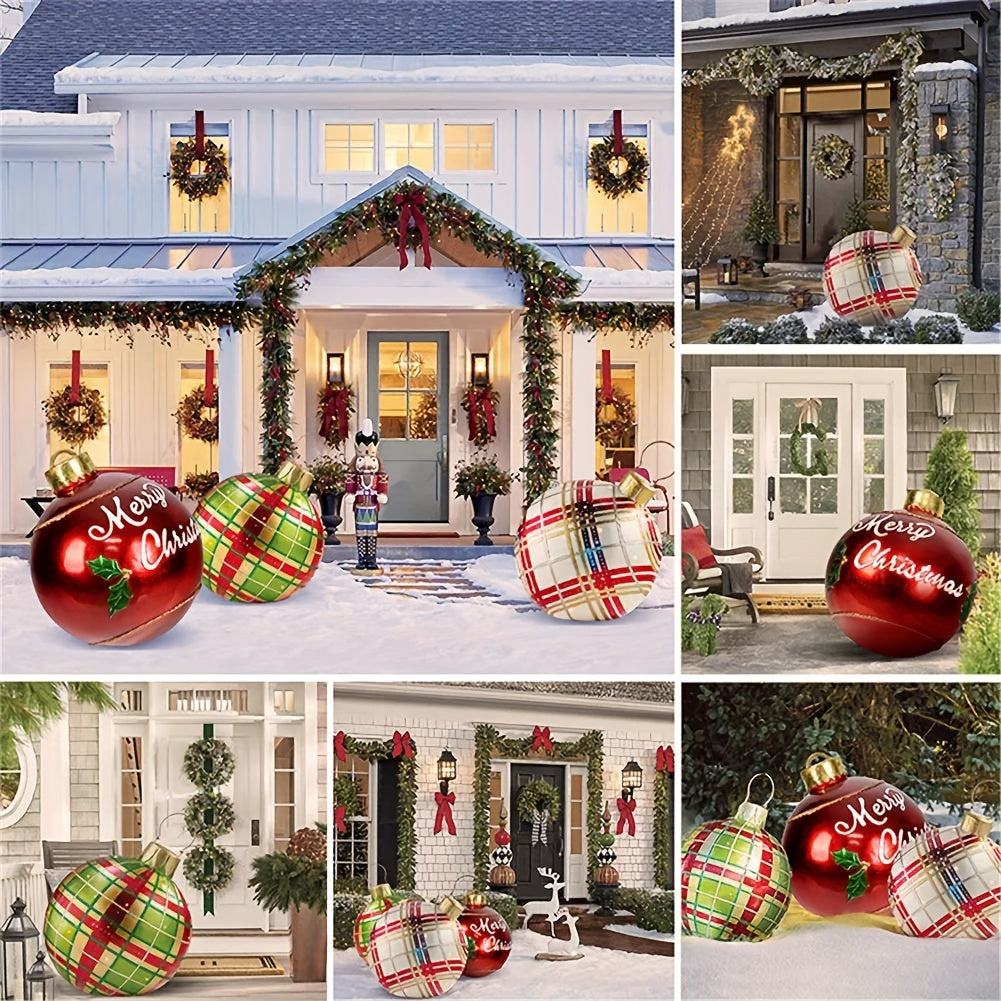 Giant Inflatable Christmas Ornaments