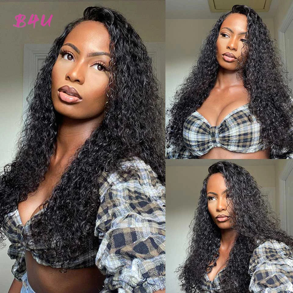 Lace Front Wigs Human Hair Water Wave 13x4 Human Hair Curly Wigs For Women Lace Frontal Wigs Brazilian Virgin Wet And Wavy Wigs