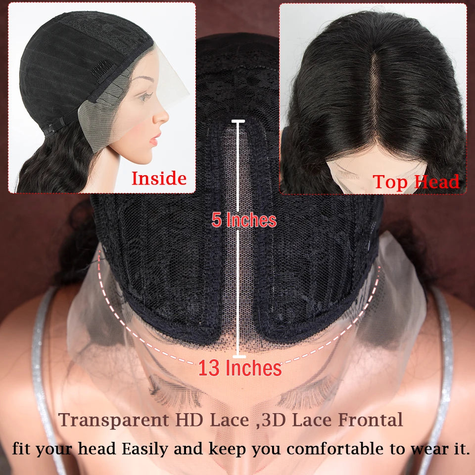 Straight HD Lace Front Wigs Human Hair Wigs For Women Brazzilian Wigs On Sale Transparent T Part Lace Front Human Hair Wigs