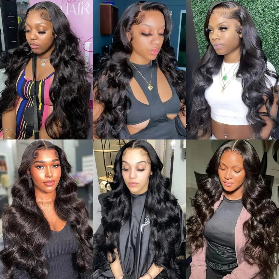 30inch 13x4 Body Wave Lace Front Wig 13x6 Human Hair Pre Plucked Brazilian Human Hair Lace Frontal Wigs For Women Jarin Hair