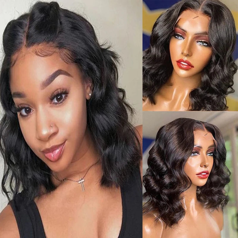 Silk Top Wig Human hair 13x5 Silk Base Lace Front Human Wigs Loose Body Wave Frontal Wig With Baby Hairs Natural Hairline