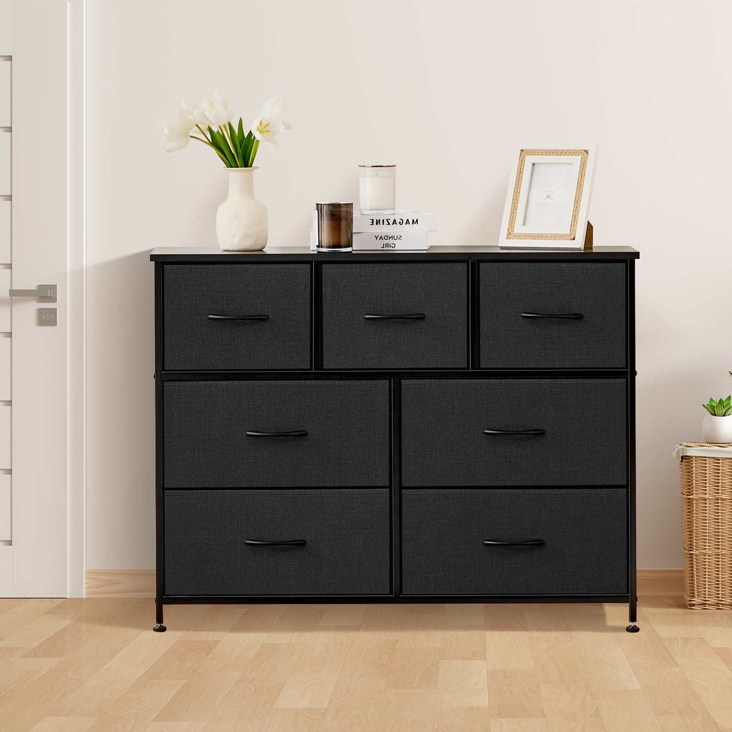 Idle Way Dresser For Bedroom With 7 Drawers