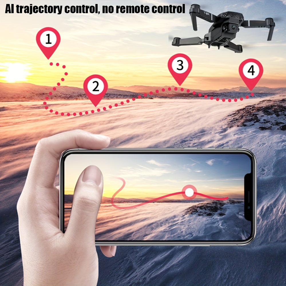 Dual 4k Camera Foldable Drone with App Control