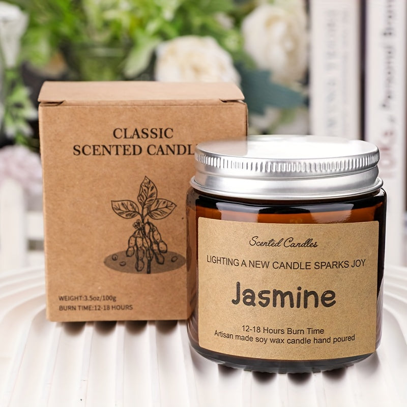 Jasmine Fragrance Candle