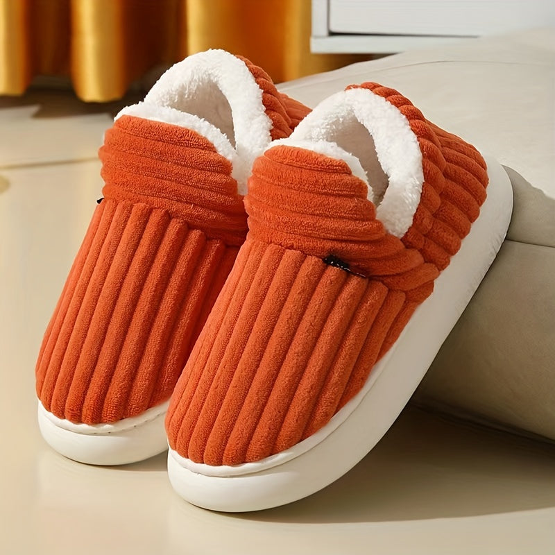 Cozy & Warm Plush Thermal Winter Slippers