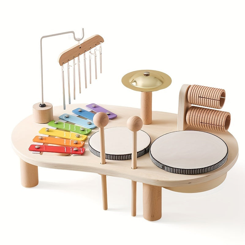 Early Learning Multifunctional Portable Percussion Playset