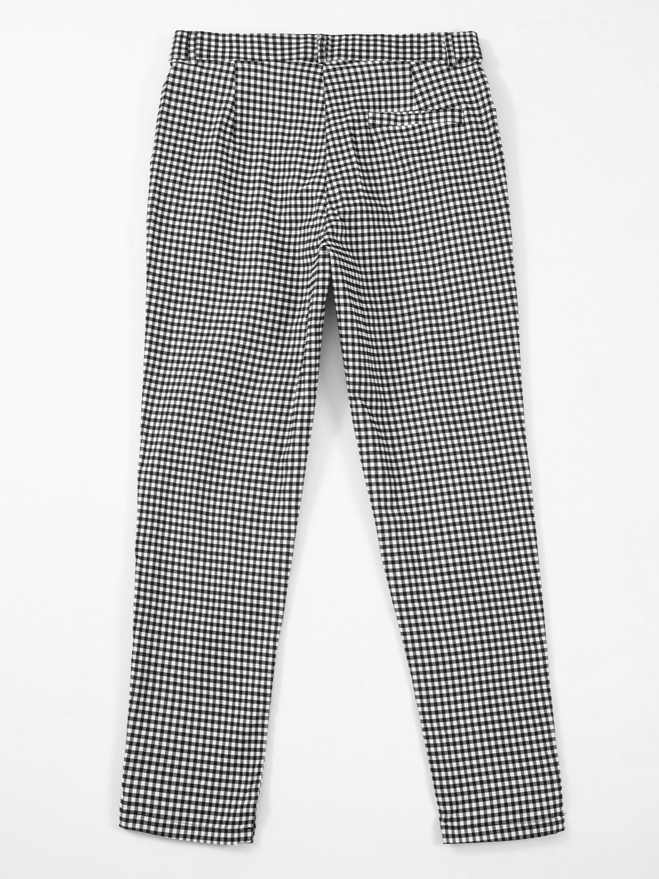 Old Money Style Mens Plaid Suit Pants