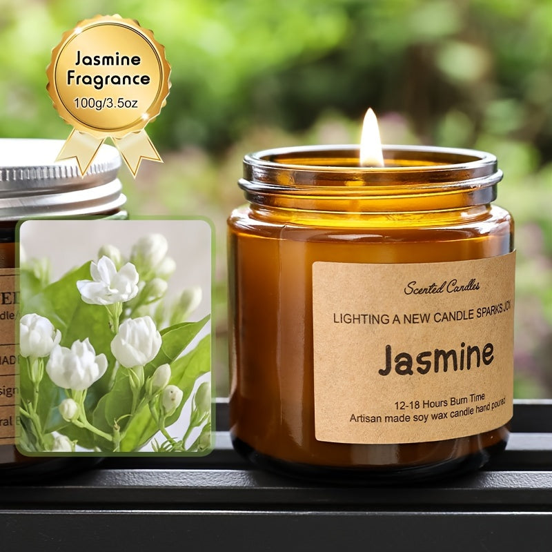 Jasmine Fragrance Candle