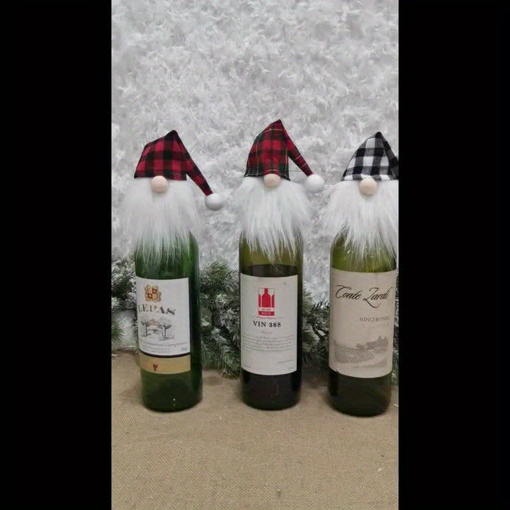 Christmas Wine Bottle Covers 6-Pack