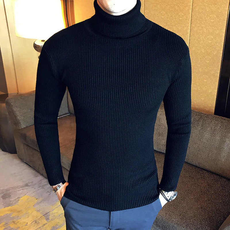 New Fashion Knitted Turtleneck Sweater 