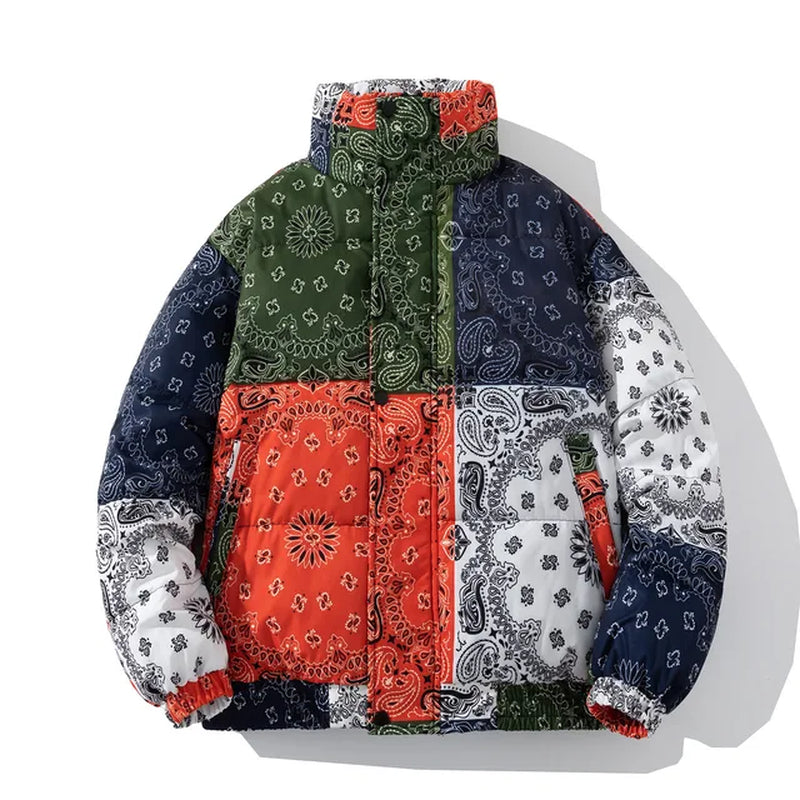 Bandana Puffer Winter Jacket