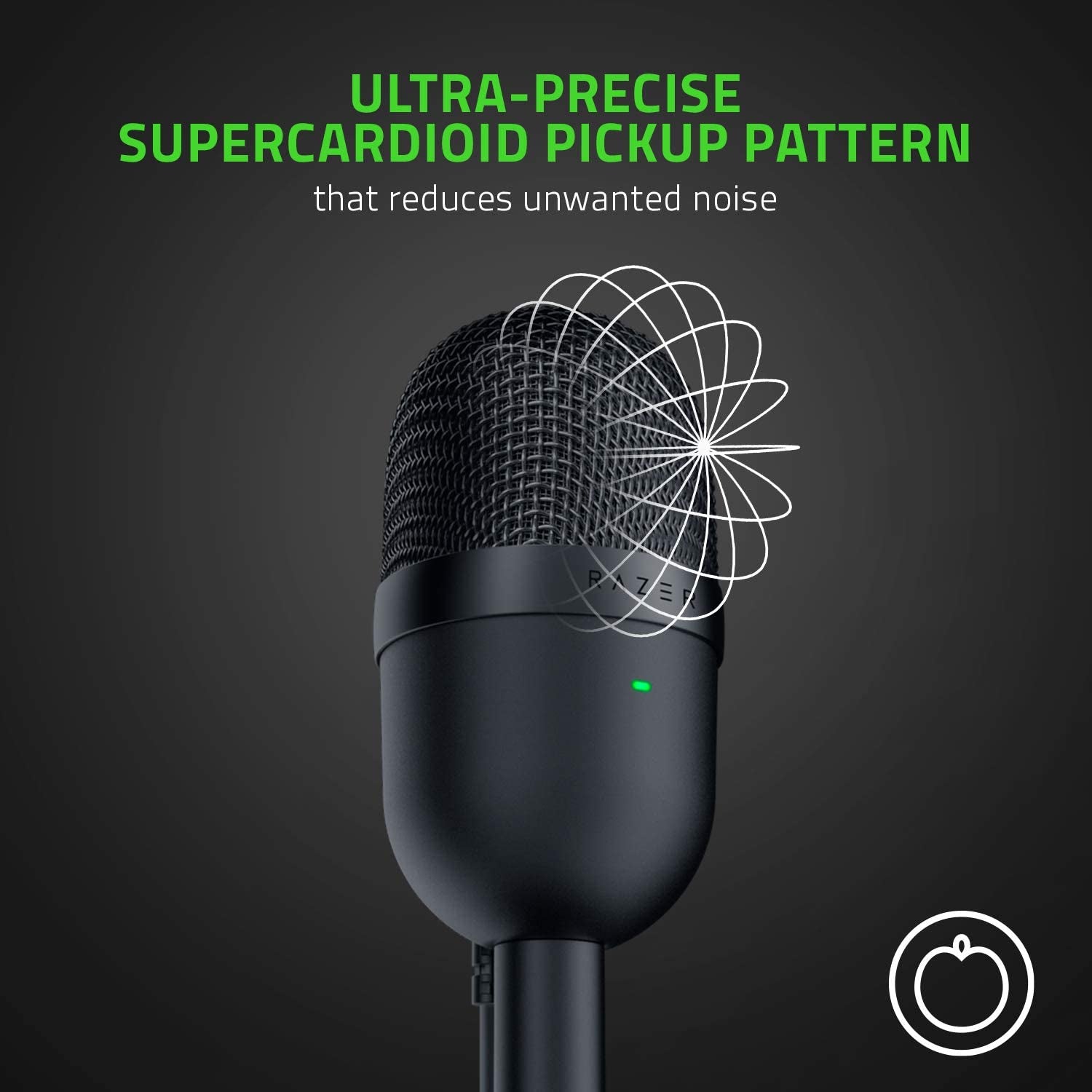 Seiren Mini USB Microphone - Professional Recording Quality for Podcast and Gaming