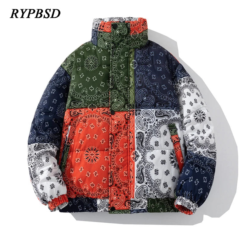 Bandana Puffer Winter Jacket