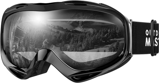 OTG Ski / Snow Goggles for Men, Women & Youth - 100% UV Protection