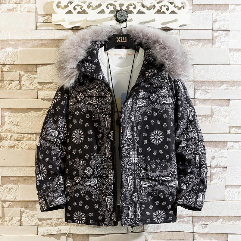 Bandana Puffer Winter Jacket