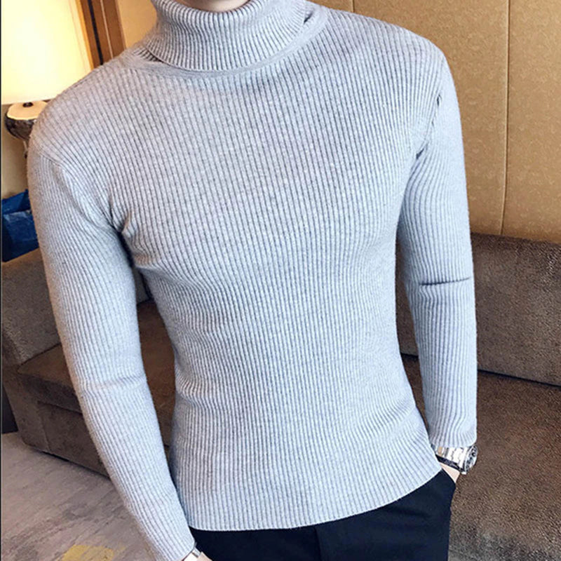 New Fashion Knitted Turtleneck Sweater 